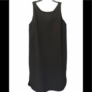 Armani Exchange Black Shift Dress size 8